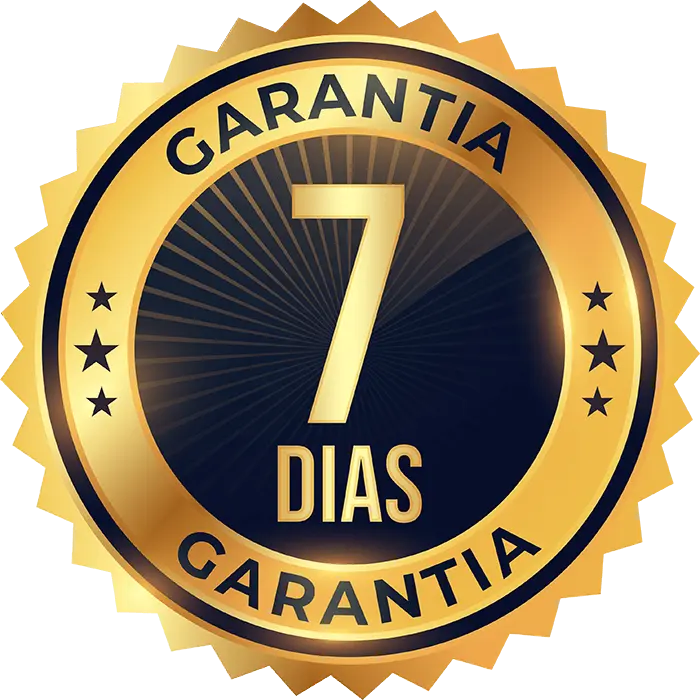 Selo de garantia de 7 dias